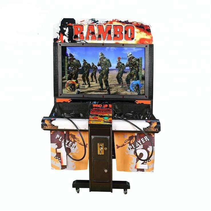 : Gun Shooting Rambo 2 55" - 2P - High End - Arcade Video Gun Shooting Game