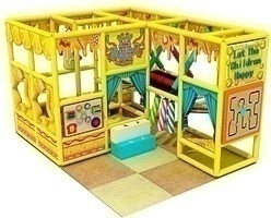 Mini Lemon 13' x 10' Softplay ( Indoor Playground )