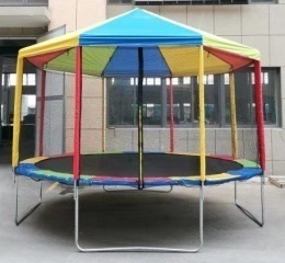 Trampoline With Roof