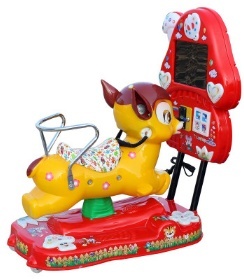 3D Video Deer Imported Kiddy Ride