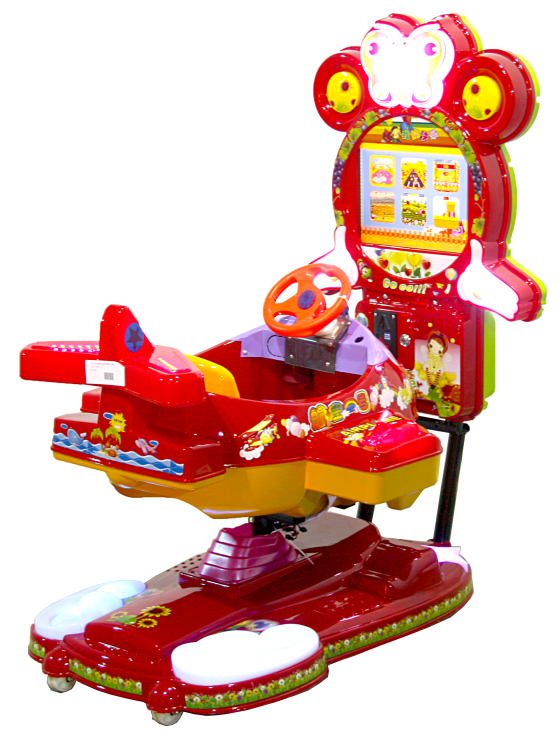 3D Video Aeroplane - Imported Kiddy Ride