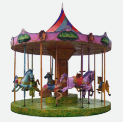 Carousel 12P Multi Kiddy Rides