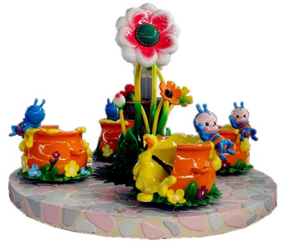 Sunflower Cup Rides 12P Multi Kiddy Rides