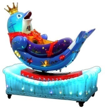 Rotating Dolphin Imported Kiddy Ride