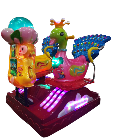 Two Seater Peacock Imported Kiddy Ride