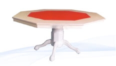 Playing Card / Poker Table - White